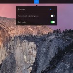 os x yosemite dark mode